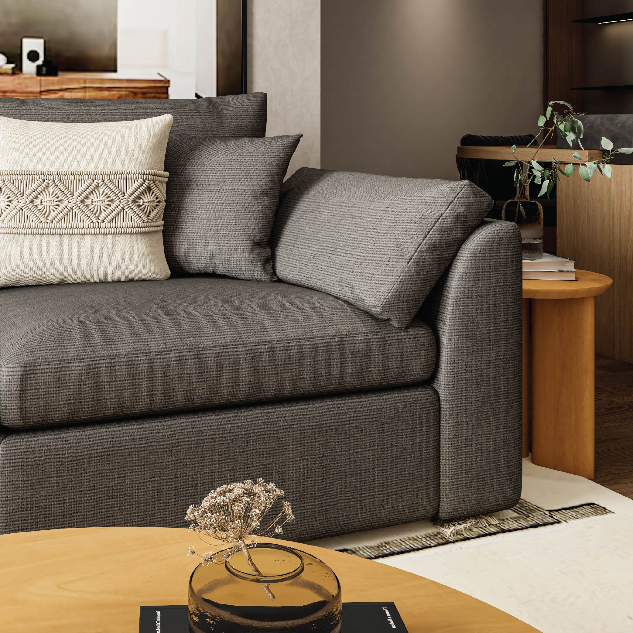 Brooke L-Shape Sofa