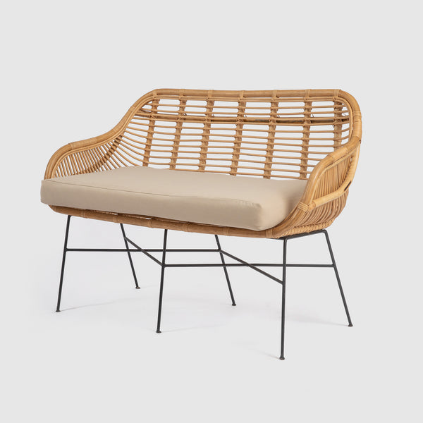 Lanta Bamboo 2 Seater Sofa