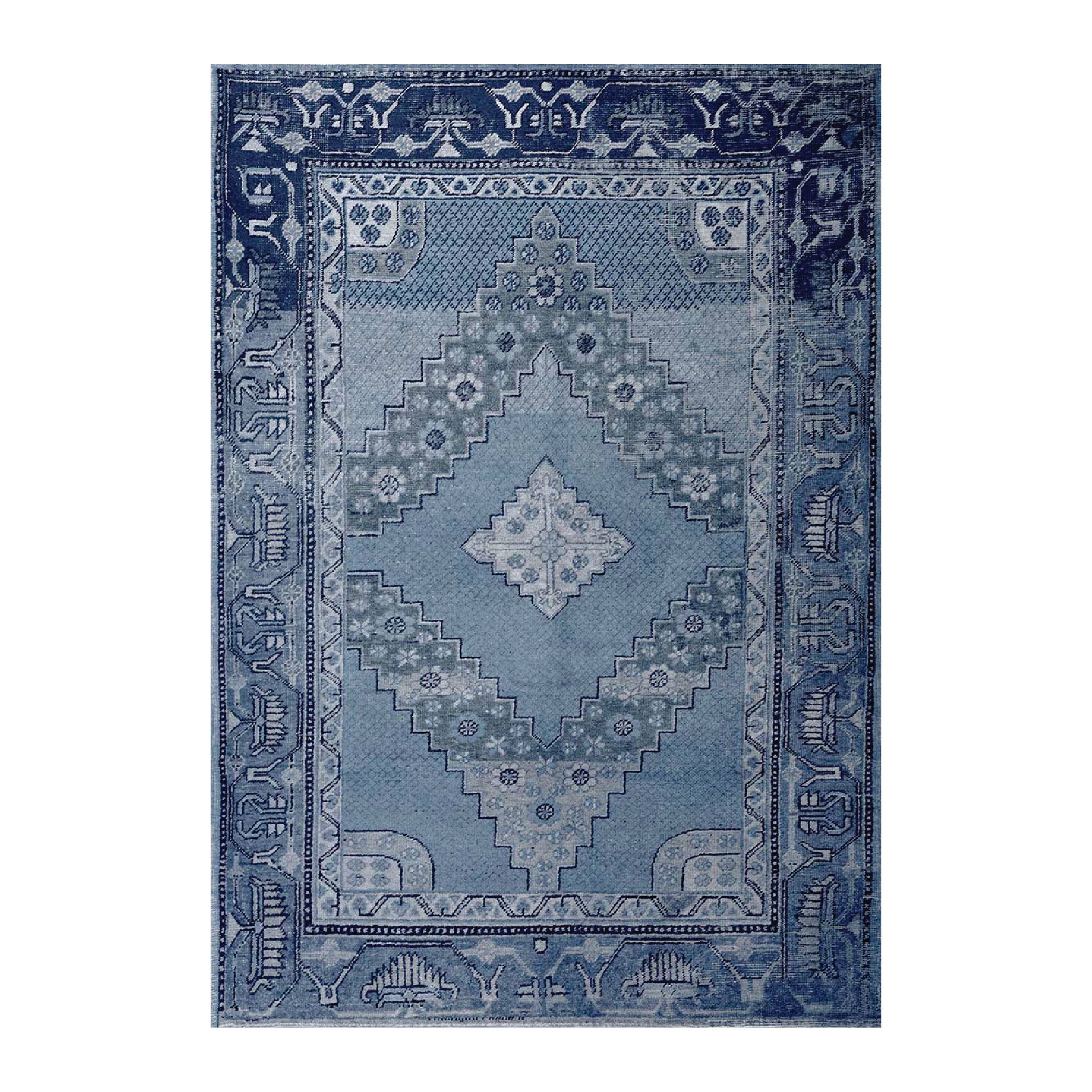 Tabriz Blue Rug