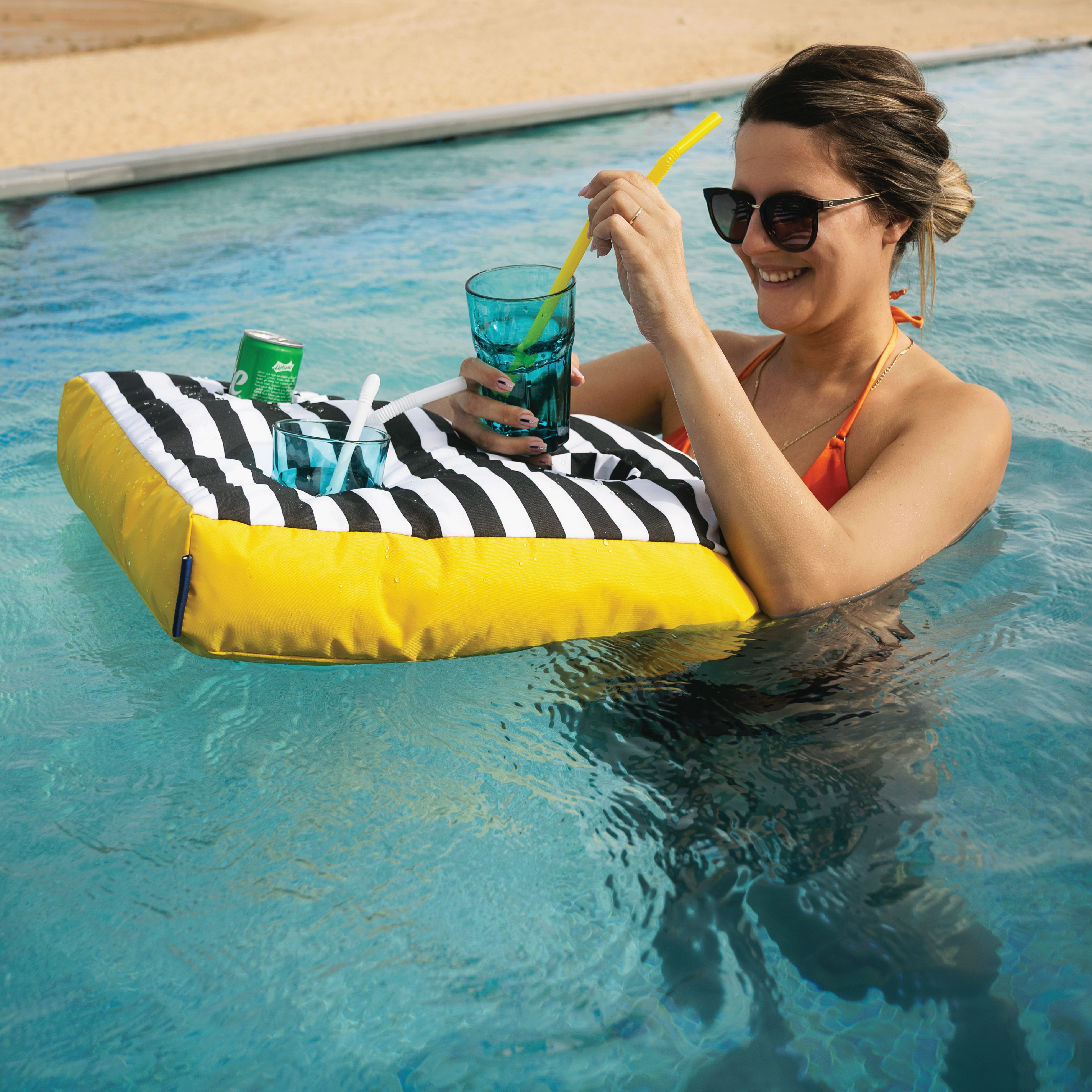 Tetrad Floating Cup Holder Tray