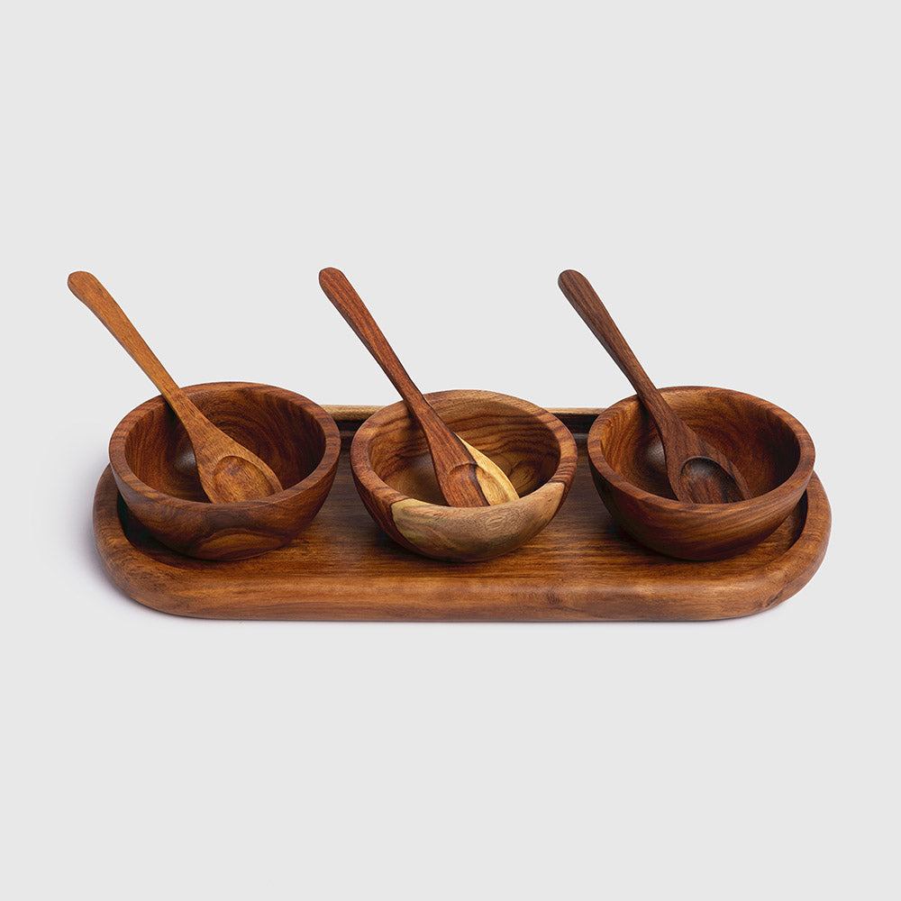 Wooden Little Dip Set